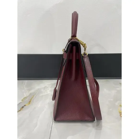 HERMES KELLY 32 SELLIER HANDBAG - Picture 7 of 10